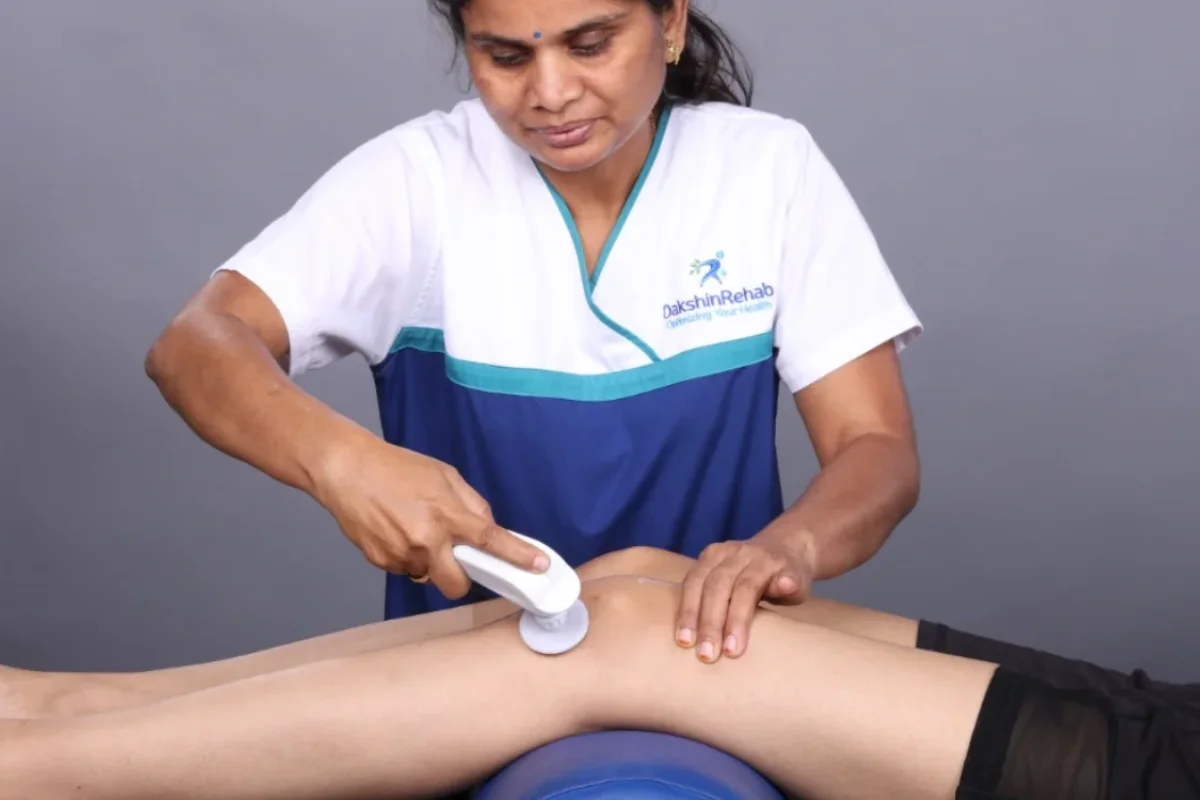 TECAR therapy mechanism showing deep tissue penetration