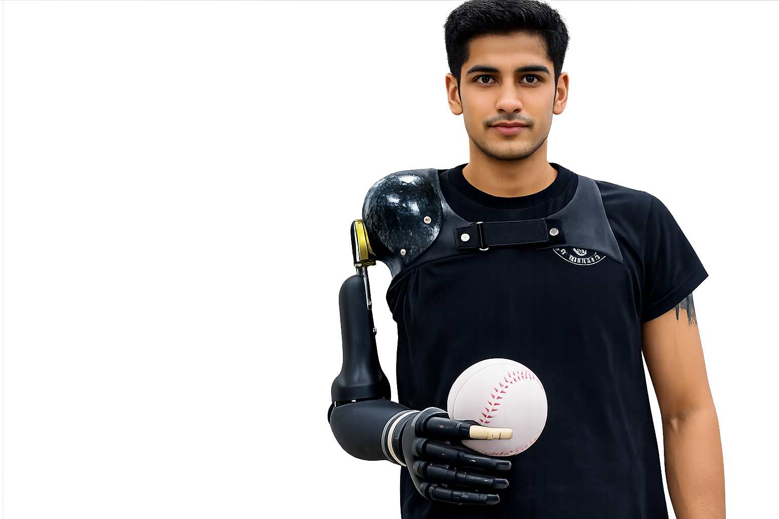 Bionic hand prosthesis hero image for DakshinRehab Moosapet