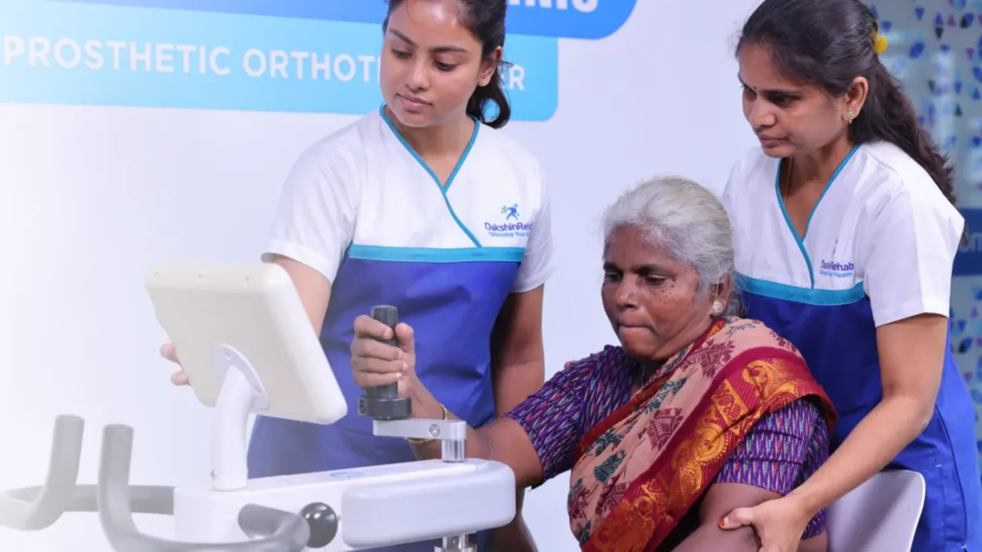 Stroke and spinal cord injury rehabilitation at DakshinRehab physiotherapy clinic in Moosapet, Hyderabad