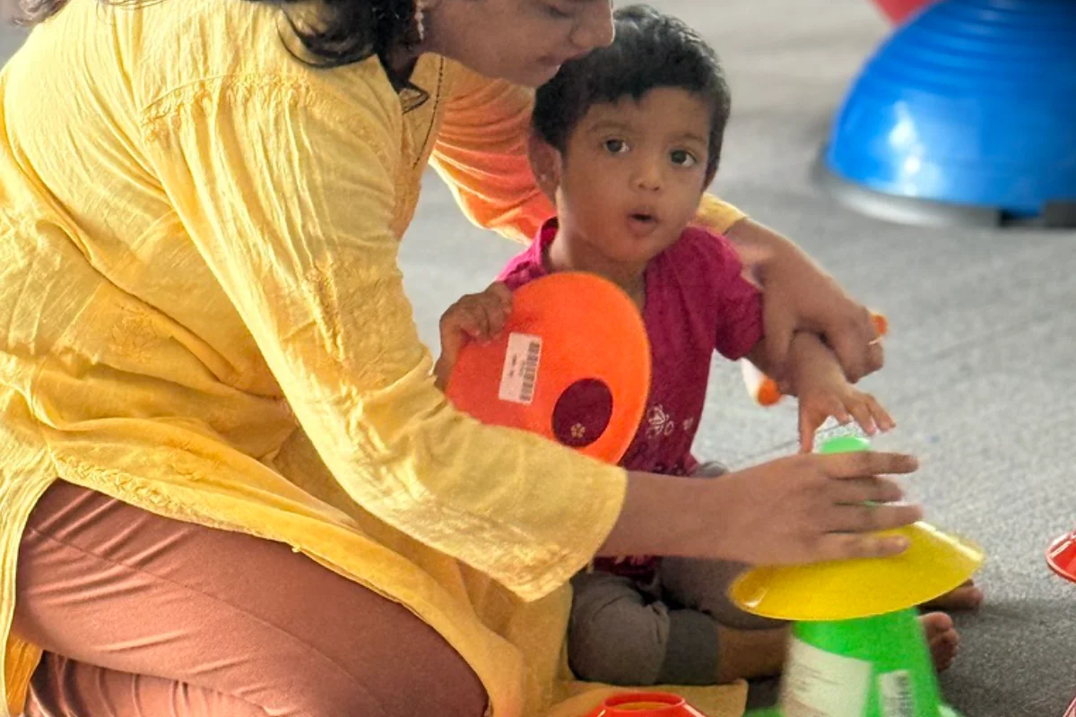 Autism spectrum and motor planning therapy at DakshinRehab Moosapet