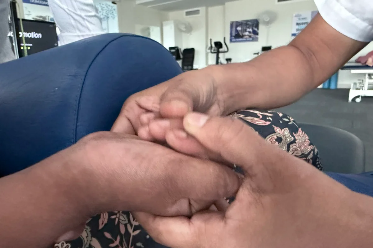 Down syndrome motor development therapy at DakshinRehab Moosapet