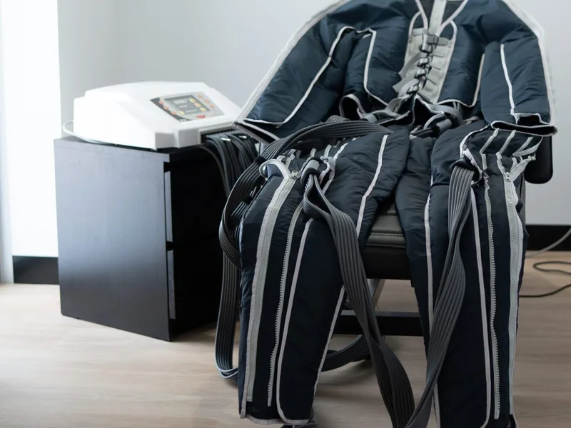 BOA Max 2 pressotherapy suite at DakshinRehab, Moosapet, Hyderabad