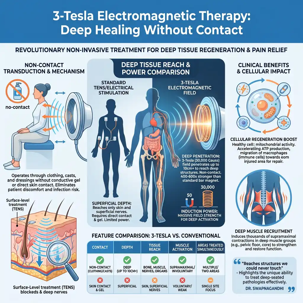 3-Tesla EMTT safety considerations at DakshinRehab