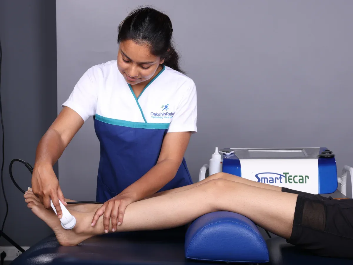 Chattanooga RPW2 shockwave therapy for plantar fasciitis