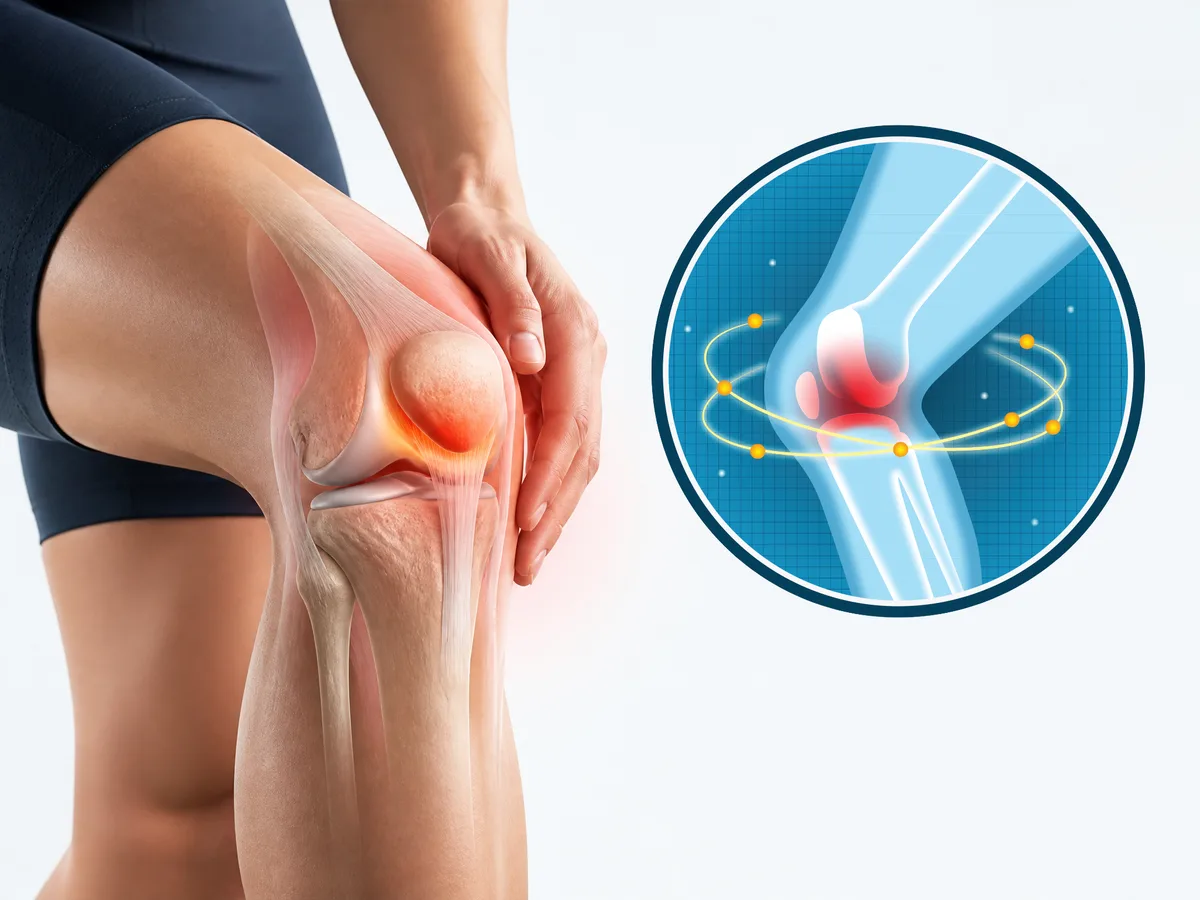 Chondromalacia patella and kneecap cartilage irritation explained at DakshinRehab, Moosapet, Hyderabad