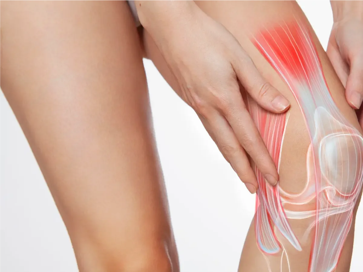 Serious knee symptoms requiring attention