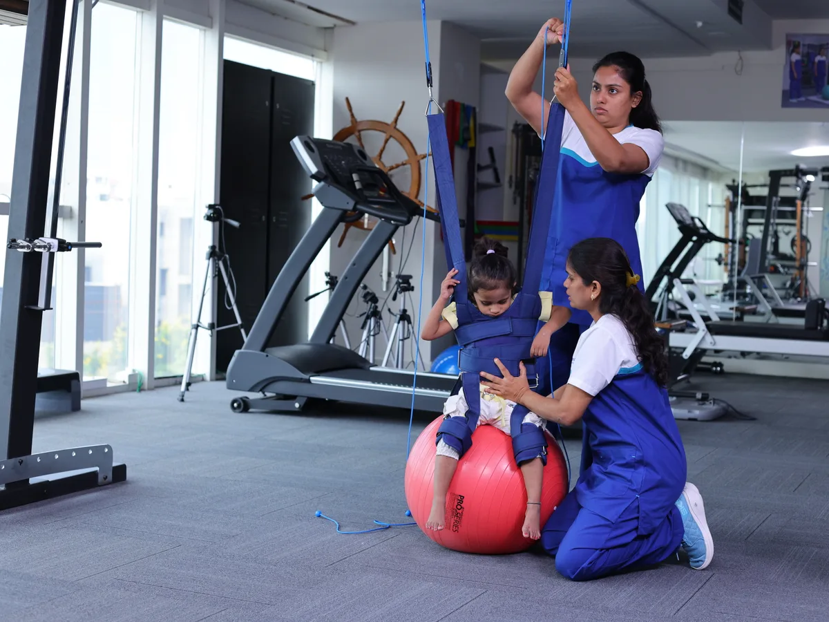 Pediatric developmental assessment at DakshinRehab Moosapet