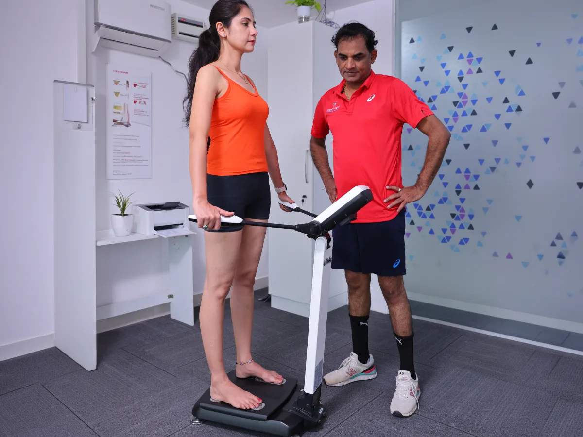 InBody 270 muscle analysis for orthotic rehabilitation planning