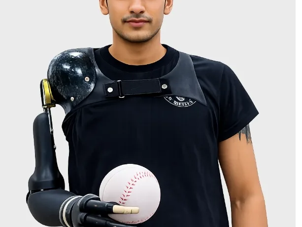Bionic hand grip training for daily activities at DakshinRehab Hyderabad