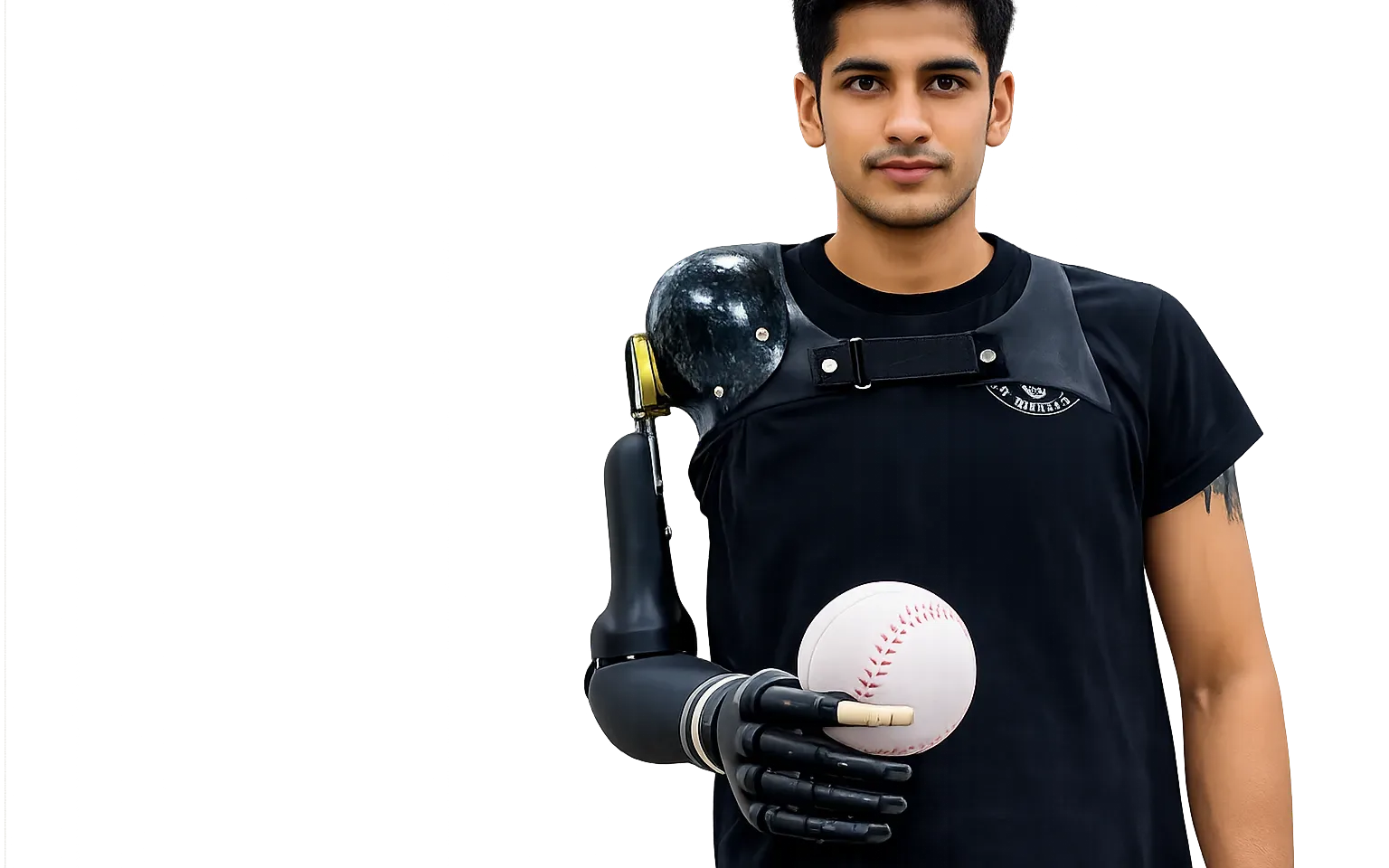 Bionic hand prosthesis hero image for DakshinRehab Moosapet