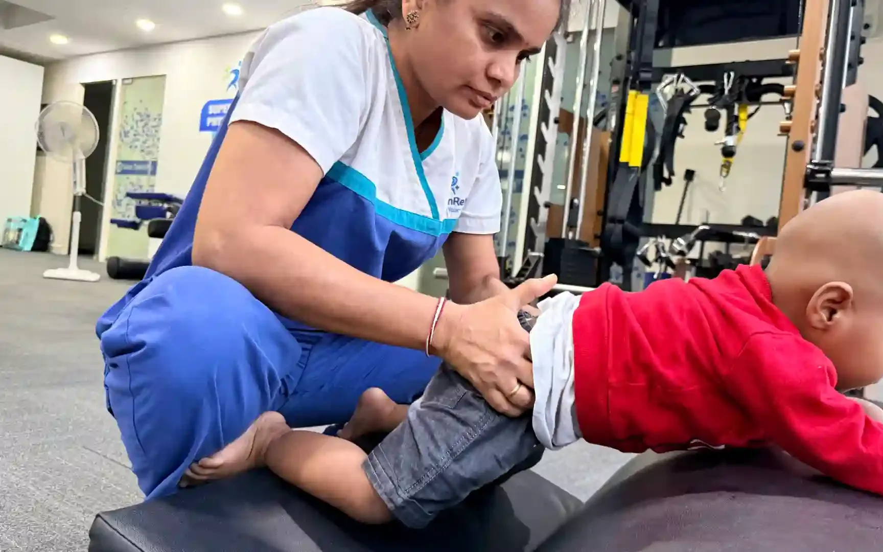 Pediatric physiotherapy at DakshinRehab Moosapet