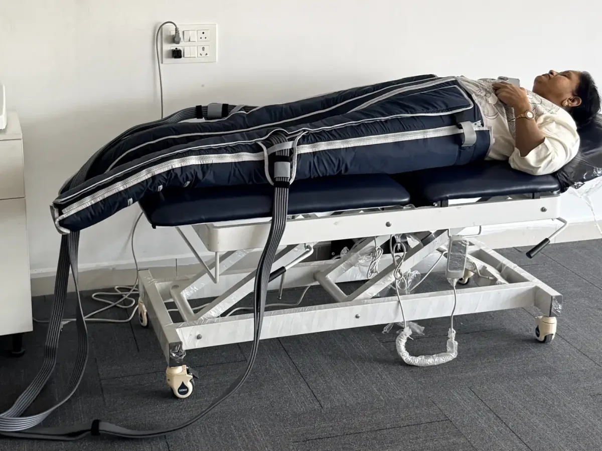 BOA MAX 2 Therapy + Manual Drainage for Lymphedema Management at DakshinRehab
